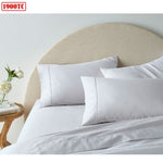 Accessorize 1900TC Cotton Rich Sheet Set White Queen V442-HIN-SHEETS-1900TCCOTTONRICH-WHITE-QS