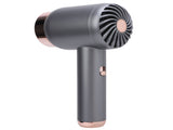 Cordless Ionic Hair Dryer Portable Stylish Hot Cold Wind Blow Dryer for Home and Travel Dark Gray V1294-YM0901-3113240307311