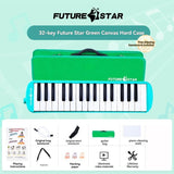 32-key melodica, student melodica, children melodica, beginner musical classroom V1102-783-04477-GRN-32