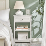 Bedside Table with Drawer Shelves V178-65085