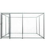 4x4m Dog Enclosure Kennel Large Chain DOgs Cat Cage Pet Animal Fencing Run Outdoor Fenced Playpen V219-PETDGENTPA448