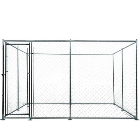 4x4m Dog Enclosure Kennel Large Chain DOgs Cat Cage Pet Animal Fencing Run Outdoor Fenced Playpen V219-PETDGENTPA448