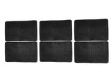 6 Pcs Chicken Nesting Box Pads PE Chicken Nesting Pads for Coop Chicken Egg Laying Accessory Black V1294-YM0706-3111230177311