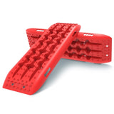 X-BULL Recovery tracks 10T Sand Mud Snow RED Offroad 4WD 4x4 2pc 91cm Gen 2.0 - red V211-AUEB-XBST001