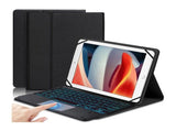 Tablet Keyboard Case Universal Bluetooth Backlit Touch Keyboard for 9-11 Inch Tablets V1263-JX-7788