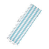 Sky Blue Beach Chair Fabric Replacement for Outdoor Folding Recliner Patio Lawn Use V1370-AZ4-17302
