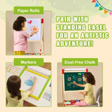 VEVOR Easel Accessory Set Chalk & Markers & Paper Rolls 32PCS for Standing Easel V952-MZKETHJPJBBH0DQ35V0
