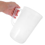 White Plastic Measuring Cups Set, 3000ml Capacity, Accurate Transmission Fluid Measurement, and Easy V1369-AZ3-W-14530