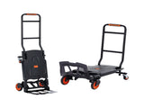Aluminum Truck, 2 in 1, 136 kg Max Load Capacity, Heavy Duty Industrial Convertible Folding V952-DGNSTHC300BE75URLV0