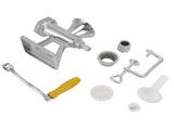Manual Meat Grinder Silver Simple Operation Small Meat Mincer with Handle for Home Kitchen V1294-YM0715-3118220089511