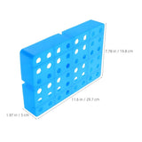 3Pcs Lightweight Plastic Pallet Platform with Ventilation Grid for Warehouse and Garage Storage V1366-AZ2-W-15467