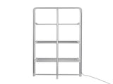 Devanti Electric Heated Towel Rail Rack 30 Bars Foldable Clothes Dry Warmer TW-C-703-ALUM