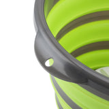 Folding Washing Machine 10L Ultrasound Deep Cleaning Portable Mini Washer Underwear Baby Clothes V1294-YM0901-3113240115511
