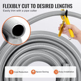 12.7 mm Flexible Electrical Conduit, 30.5 m, PVC Liquid-Tight Conduit Non-Metallic with 5 Straight V952-PVCYMDQDG1004Q1FJV0