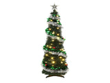 Jingle Jollys Pop Up Christmas Tree Pre Decorated Warm White LED 155cm PUT-XMAS-5IN-4