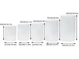 5PCS Round Plinth Cylinder Display Stand Pedestal Wedding Party Shop Display AU V201-CYL0005WH8AU