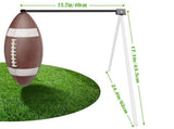 Football Kicking Tee Metal Place Kicking Stand for Field Goal Kicks -White V1308-DSZKI-438-1