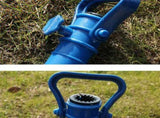 39cm Sun Umbrella Spike Ground Plug for Parasols Sports Nets Plastic V1369-AZ3-W-21234