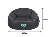 Laser Gaming Bean Bag with Pocket & Headphone Strap V1031-PCO-TUBEB-555
