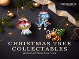 Christabelle 3 Sea Animal Christmas Ornaments Assorted Novelty Figures 7.5cm Xmas Tree Decorati 112_SHD2006