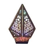 Floor Lamp Bohemian Style USB Wooden Floor Lamp Modern Geometric Light for Living Room Bedroom V1294-YM0626-221221GW03