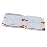 Food Warmer Plate Temperature Adjustment Folding Electric Food Warming Tray for Home Camping V1294-YM0901-3113230347411
