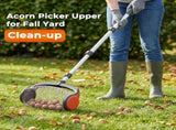 Acorn Picker Upper Roller with Foot Release Nut Gatherer
Adjustable Aluminum Handle, Ergonomic Grip V1107-CS-VWUUIT2