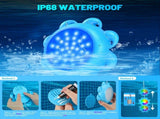 Control, RGB Multiple Dynamic Colors, IP68 Waterproof,Above Ground Pool Light Suitable for Pool, V1192-AZ-W-17212