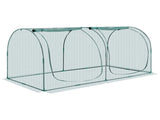 Crop 2.48 x 1.2 x 1.2 m Plant Protection Tent with Zippered Door, Wind-Resistant Tall Crop V952-ZZBHZ1PCS984ZQZ2F001V0