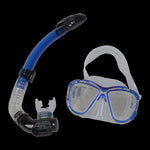 Adult Snorkeling Swimming Diving Mask & Snorkel - Quality Tempered Glass V63-801517