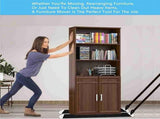 2 Pcs Large Appliance Slider with Pull Strap,Pull Furniture Slides,Moving Furniture Gliders Heavy V1369-AZ3-W-08360