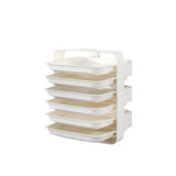 Side Dish Stacking Storage Multilayer Food Sorting Tray Kitchen Multi Function Fruit Vegetable V1294-YM0716-3117220143312