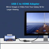 CHOETECH HUB-M03 USB-C To HDMI Adapter with 60W PD Charging Port V28-ELECHOHUBM03
