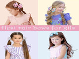 24PCS 11.43cm for Girls Boutique Grosgrain Ribbon Rainbow Hair Bow Alligator Hair Clips Pigtail V1370-AZ4-15072