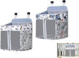 Diaper Bag - 2 Pieces - Changing Table Basket - Diaper Basket - Hanging Diaper Box for Babies V1188-MS101-02214-1