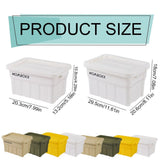 Home Textile Storage by Textile - Small White Plastic Organizer Box, 7.9x5.1x4.2in, Thickened V1369-AZ3-W-17851