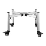 Fire Pit Stand, 38-68.6 cm Adjustable Stretch with 4 Casters, Firepit Stand for Solo Stove Bonfire V952-HKZJXXFG1527AIXIG001V0