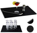 Black Dish Mat - Dish Rack, 45 x 30cm V1237-ZY-506-0769