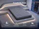 Levitex Single Mattress 25 cm Hybrid Pocket Spring with 4cm Egg Crate Foam for Deep Sleep Bamboo MATTRESS-LV-LUMINA-25-S