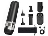 Portable Vacuum Cleaner with Cleaning Inflating and Deflating Nozzle 2 Gear Rechargeable Cordless V1294-YM0901-H48898B