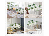 Flower Balls Arrangement Bouquet 10 PCS, 450 mm Diameter Artificial Flower Balls Wedding White Roses V952-ZSHQQXBS177IOA155001V0