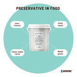 Kemmie 500g Potassium Sorbate Food Grade Granules Tub Preservative E202 Cosmetic V238-SUPDZ-28716269699152