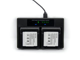 HRIDZ EN-EL23 Battery & Charger Set For Nikon Coolpix B700 S810c P600 P610S V571-TFDCB2B1C1BENEL23