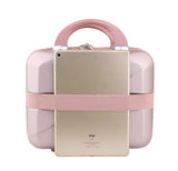 Hard Shell Cosmetic Case Mini Hardshell Travel Hand Luggage 14inch Durable, stylish and V1366-AZ2-W-04250