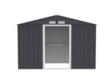 Giantz Garden Shed Outdoor Storage 2.15x1.3M Tool Workshop House Shelter Sliding Door SHED-GAB-4X7-AB