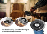 2 Pieces Wood For Angle Grinder 125 Mm X 22.2 Mm, Fast Cutting Wood Grinder And Sanding V1188-MS-227-2234