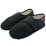 ARCHLINE Orthotic Plus Slippers Closed Scuffs Pain Relief Moccasins - EUR 45 V563-AS801-CHARCOAL-45