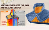 Silver gray This multifunctional electric heating pad 6 temperature levels, 4 timer settings, V1232-SMXJST002