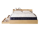 RoomSense Queen Firm Mattress 26cm Bundle with Storage Bed Frame XFKF-1772-Q-AURA-ABC