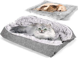 Winter Warm Pet Bed, Washable Cat Bed and Mat , A cozy sleeping place for cats and dogs, V1189-LC-DG-00311